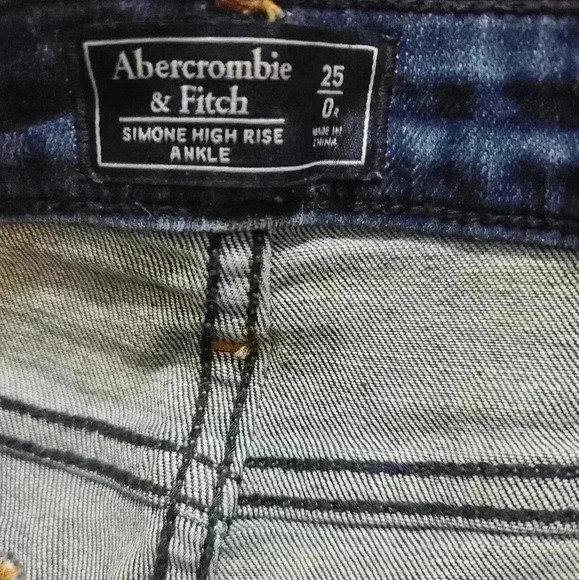 Abercrombie & Fitch Simone High Rise Ankle jeans - Picture 7 of 8